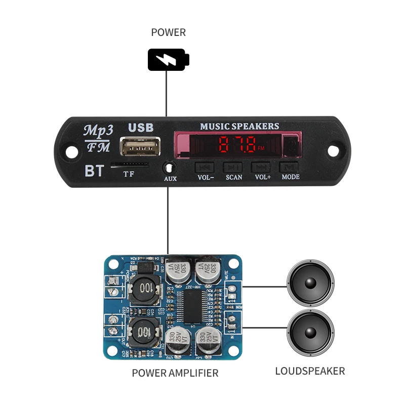 Best Selling Bluetooth Mp3 Player Circuit Board Pcba Buy Mp3 Player