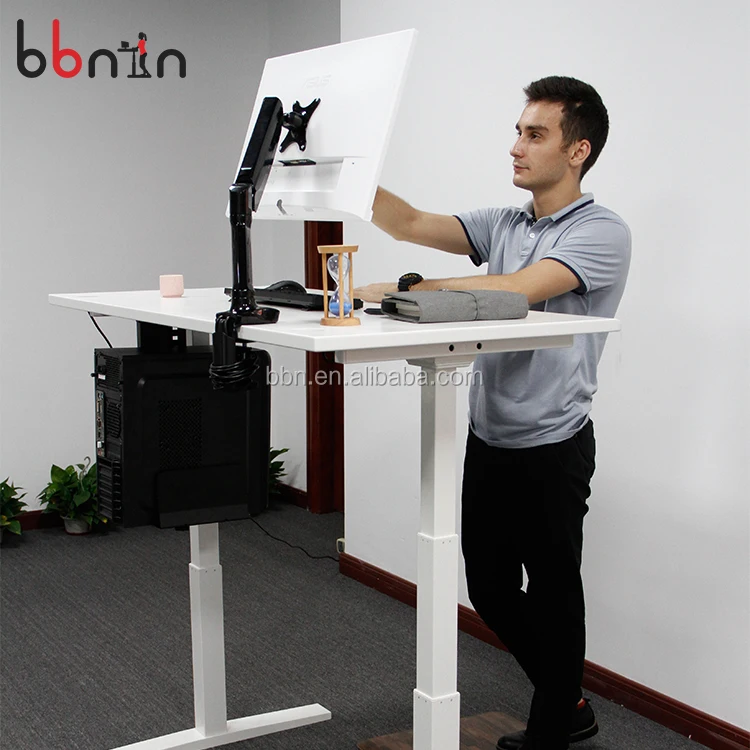 2019 Office Table Sit Stand Workstations Adjustable Height