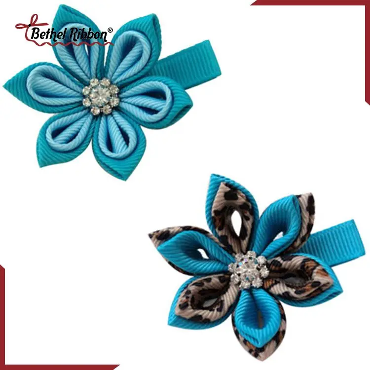Hair Bows Headband(ribbon Sculpture clip)050