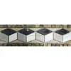 natural marble inlay border mosaic decorative tiles