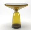 Luxury house coffee glass sebastian herkner Modern Glass Side bedroom bell table