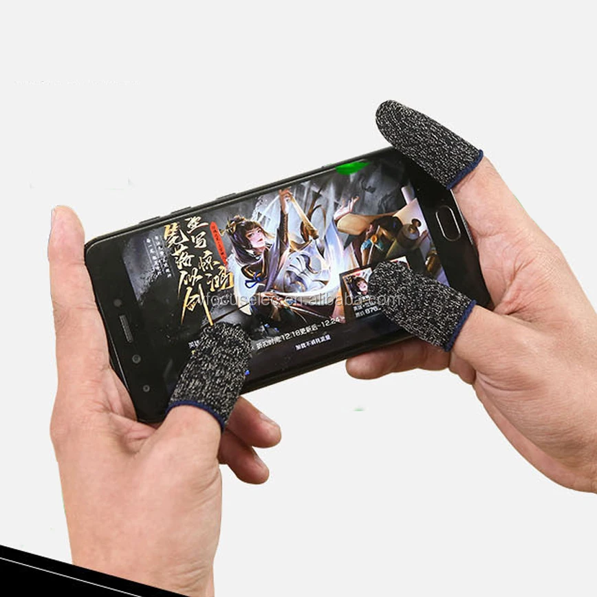 

Smartphone Compatible Platform and Aim/Shoot Control Function PUBG Finger sleeve