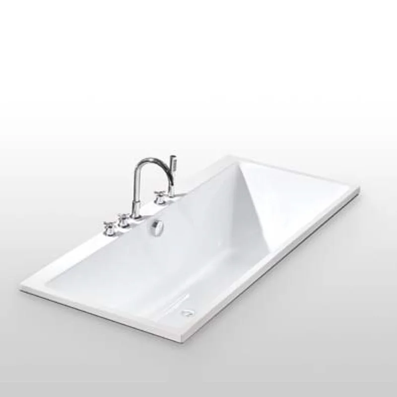 Wholesale products from china for resale 67 In. DM- 637 Rectangular Drop-in White acrylic massage bathtub