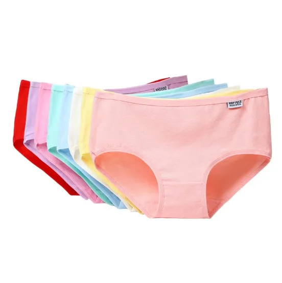 
wholesale candy color solid women underwear panties 