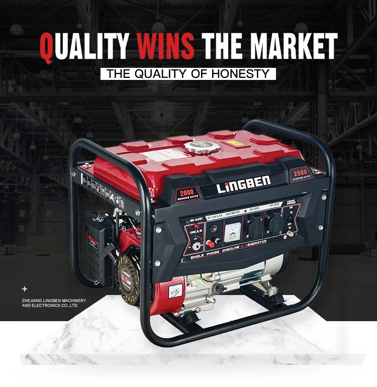Lb2500-m 1.5kw-3.5kw Home Use Portable Petrol Gasoline Generator - Buy ...