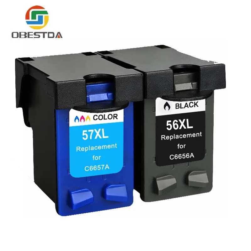 For HP 56 /& 57 INK For HP56 For HP57 C6656 C6657 7150 5550 8-PK