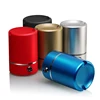 Handfree mini wireless speaker, Metal round portable speaker for iphone iPad