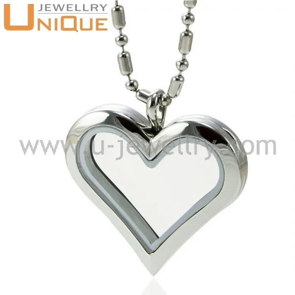 

2014 hot selling floating charms heart locket jewelry, Gold;silver;rose gold;black