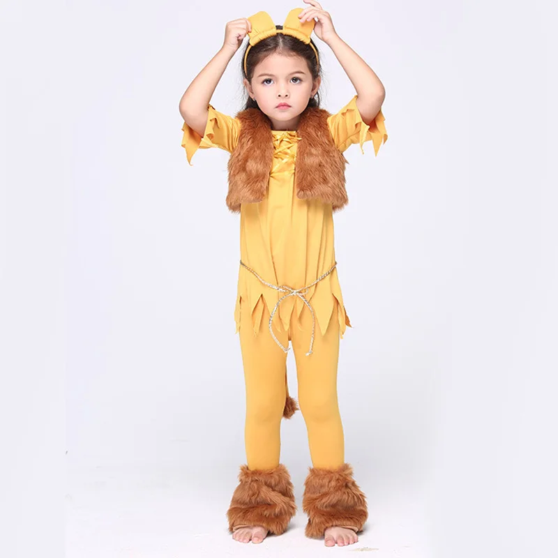HALLOWEEN KIDS GIRLS CHILD MONKEY LION font b FANCY b font font b DRESS b font