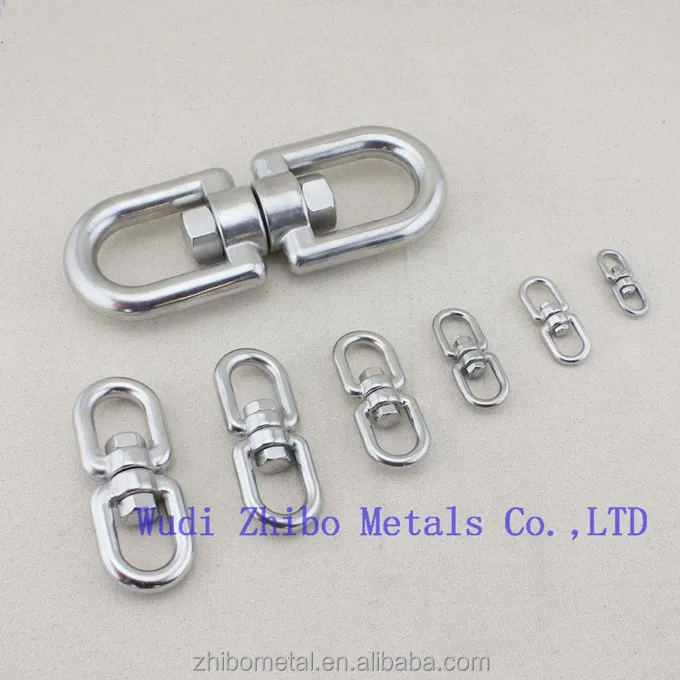 Stainless steel rigging with jaw and jaw swivel