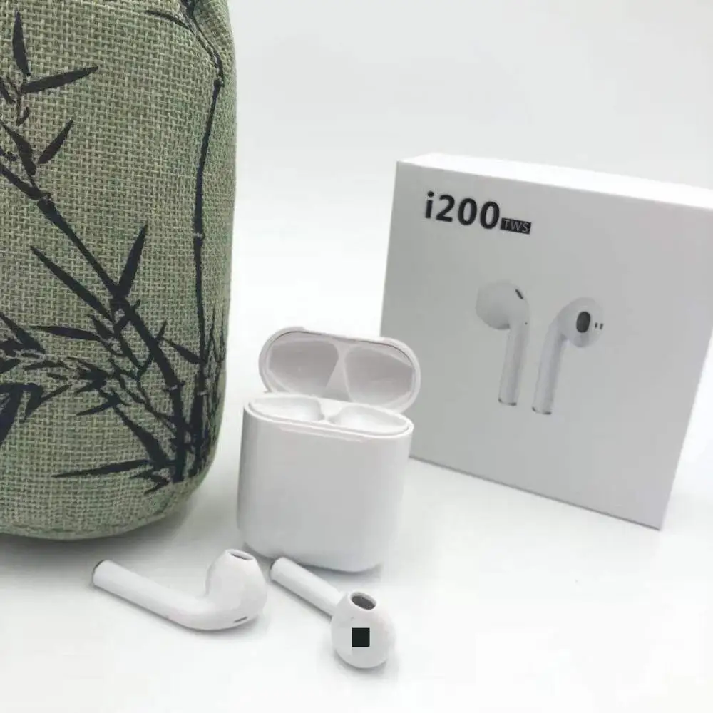 

i200 tws Original Pop-up Wireless Headphones Mini wireless earbuds BT 5.0 i300 i400 i200 tws, Multicolour