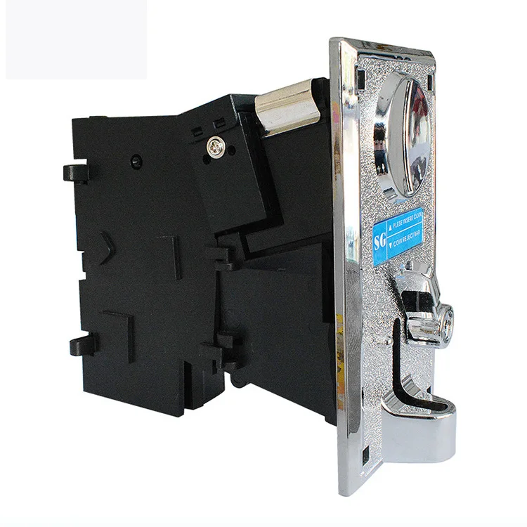 

CPU comparable coin selector coin payment device manufacturer low price wholesale electronic SG coin acceptor, Silver