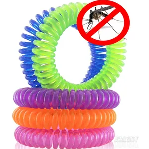 Image of Mosquito Repellent Bracelets 10pcs/Pack Pest Control Repeller up to 240Hours of Insect Protection Outdoor Indoor Adults Kids