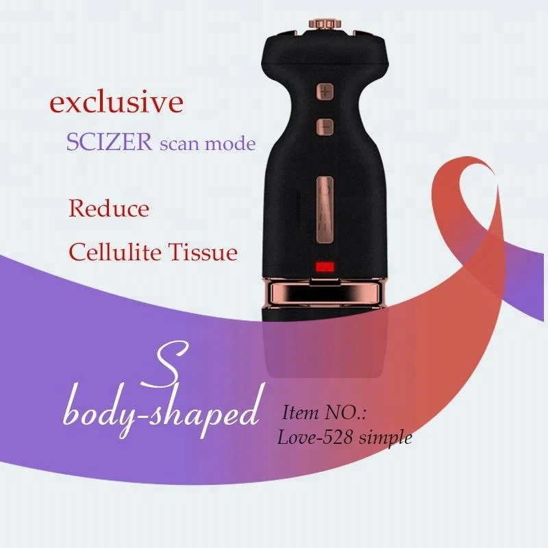 
body sculpting portable fat reduce hifu slim lipo CE approved home easy use on abdomen weigh lose 
