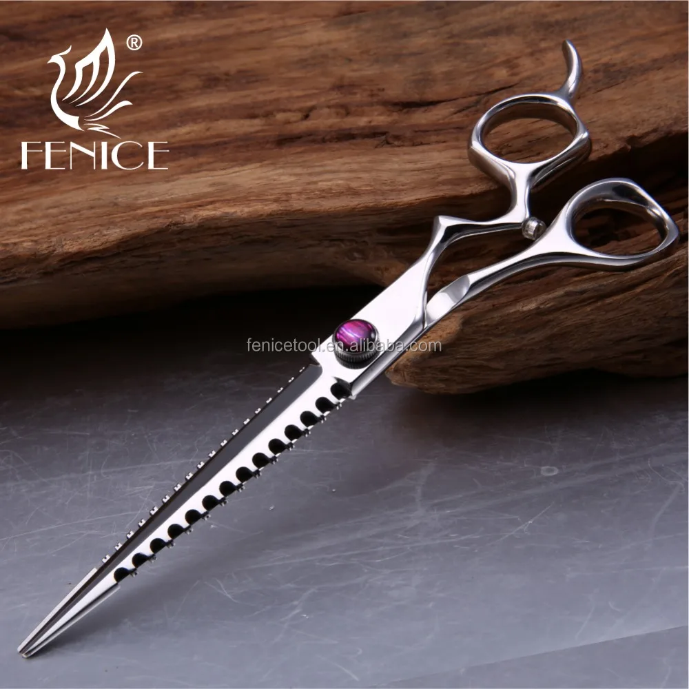 

Professional 7 inch JP440C serrated blade salon barber hair cutting scissors