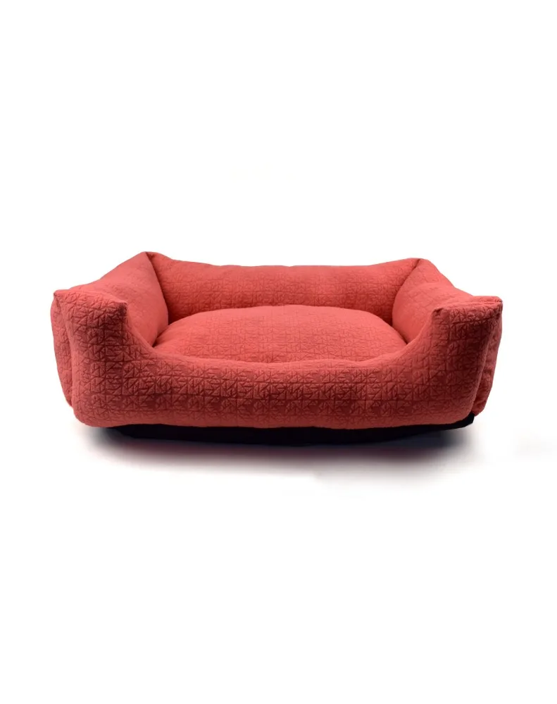 

China Factory price soft plush colorful dog bed cheap, As picture