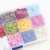Tiny Size 4 Holes Sewing Flatback Resin Buttons 15 Colors Multicolor Pack Of 1200 Pcs With Box