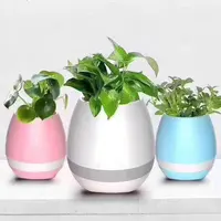 

2019 Best Promotional Gift Portable Waterproof Flower Pot Mini Speaker Gift Blue tooth Music Player