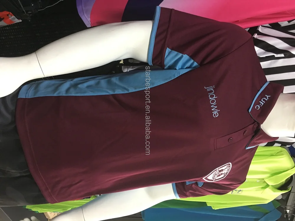 
custom dry fit polyester embroidery logo sport polo shirt wholesale 