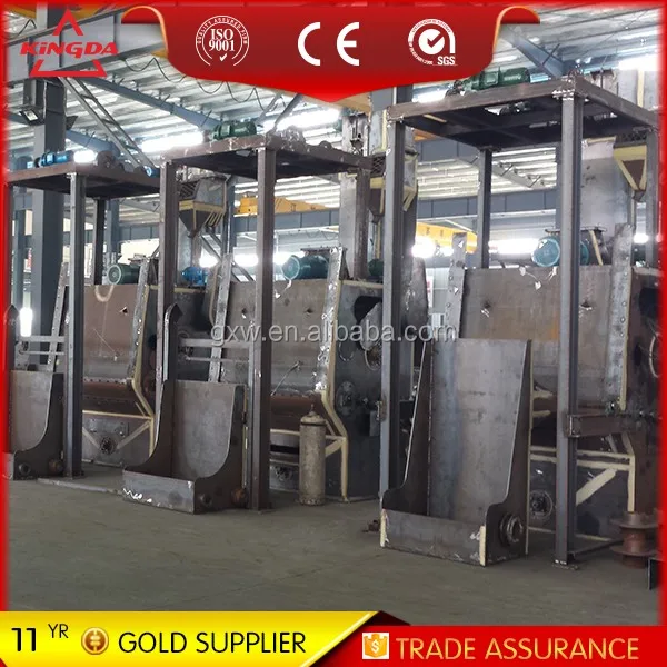 
Q3215 Tumblast shot blasting machine or tumb blast type shot blasting machine 