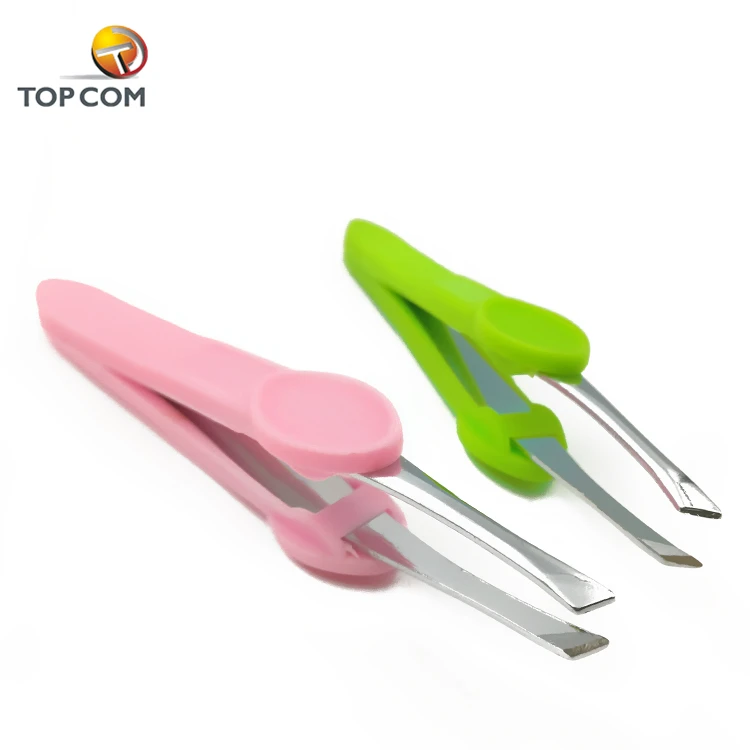 Child Use Mini Long Plastic Handle Safe Tweezers For Baby Buy Mini