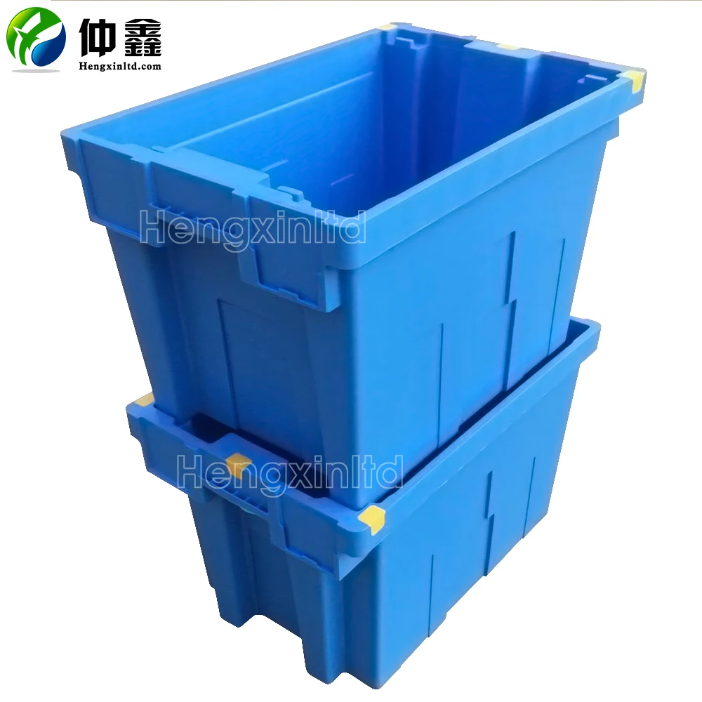 Transparent Big Plastic Portable Container Storage Stock Photo 1858107580