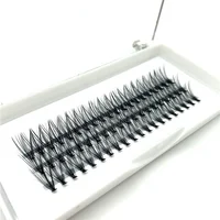 

20D Premade volume eyelashes fans false lashes 100% handmade Korean silk Private logo and package