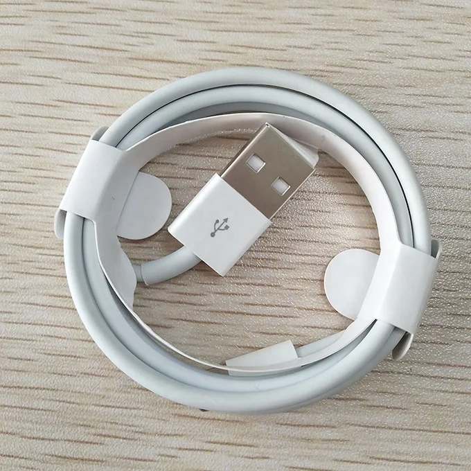 

Hot Selling 1m 3FT Data USB Sync Charger Cable Foxconn Taiwan E75 8ic Usb Cable For iPhone XS Max/XR/XS/ X/8/7/6, White