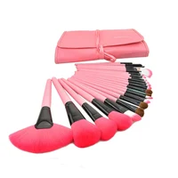 

Free shipping professional makeup brush two colors optional 24 pcs makeup brush set