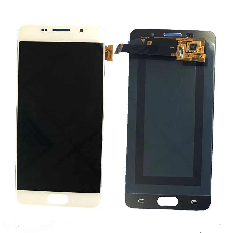 

Black for samsung Galaxy A5 2016 A510 A5100 A510f A510P A510S LCD DIsplay Touch Screen Digitizer Assembly for samsung a5 lcd, White & black &gold