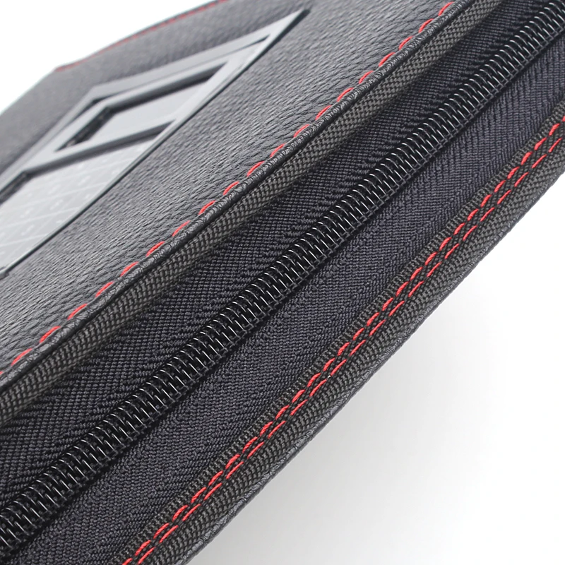 HUAHAO brand Multi-function calculator pu laptop office supplies stationery zipper order custom notebook