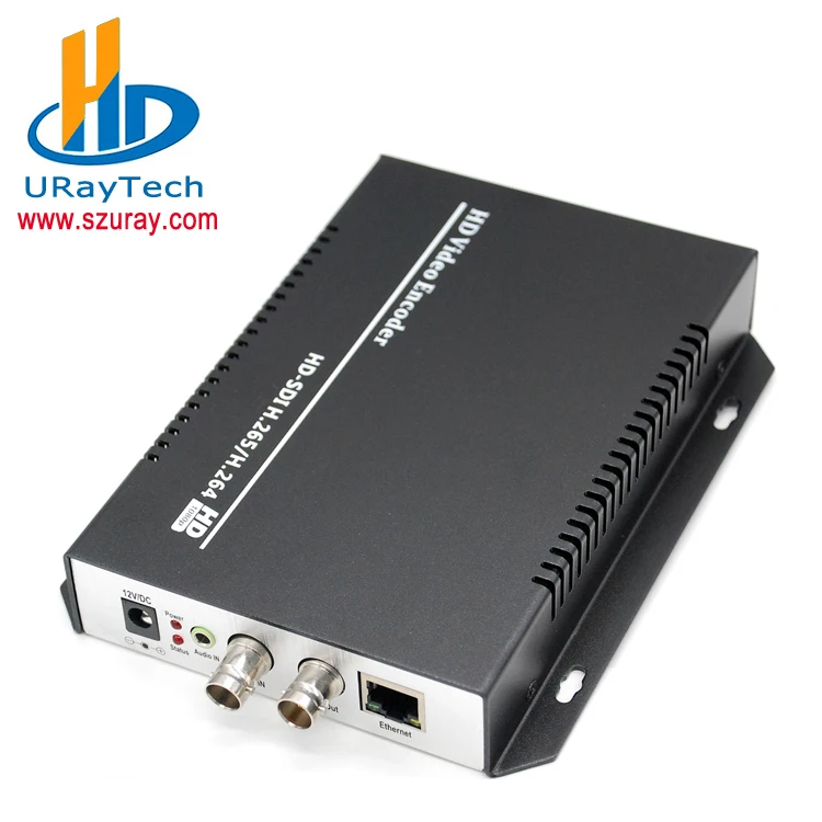 

URay HEVC H.265 /H.264 HD /3G SDI To IP Live Streaming Video Audio Encoder HTTP, RTSP, RTMP, UDP, ONVIF