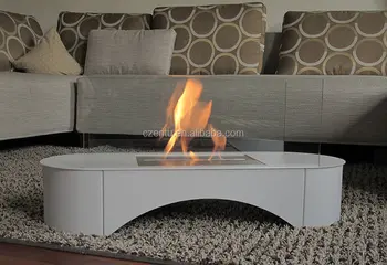 Liquid Fuel Fireplace Freestanding With Real Flame Buy