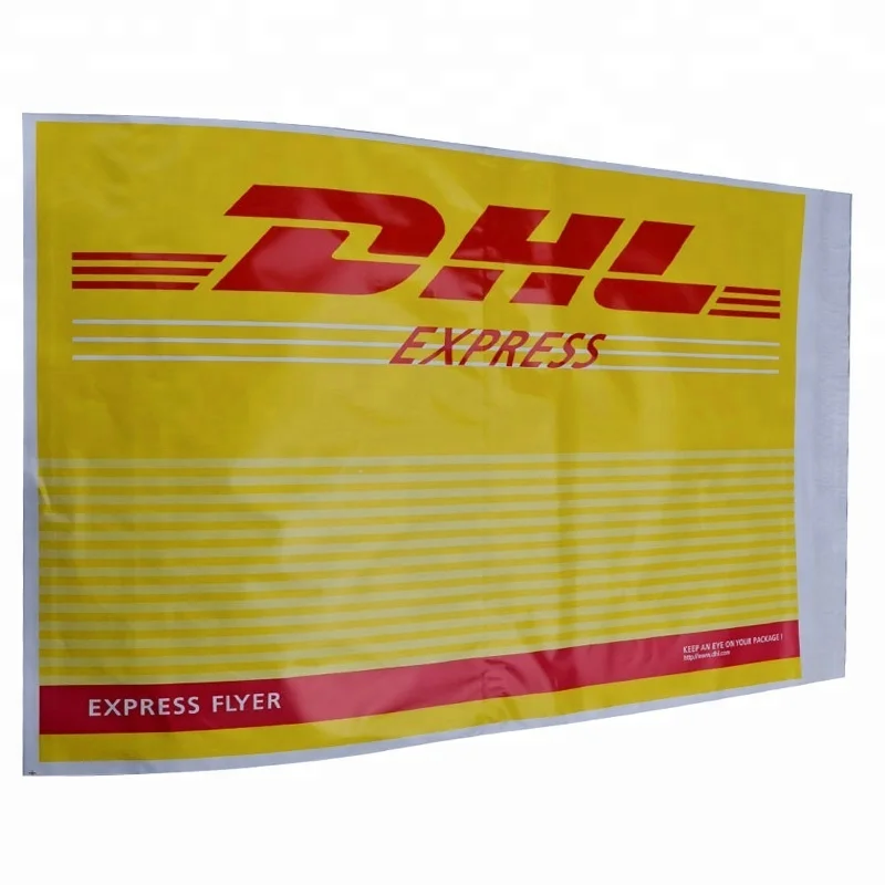 Custom Printing Dhl Express Envelope Poly Mail Bag Plastic Courier Bag ...