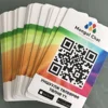 Unique qr code stickers waterproof with serial numberqr code stickers