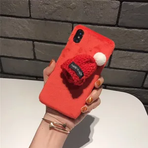 Plush Fur Phone Case iPhone X