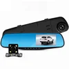 Full HD 1080P Car Dvr Camera Auto 4.3 Inch Rearview Mirror Digital Video Recorder Dual Lens Registratory Camcorder