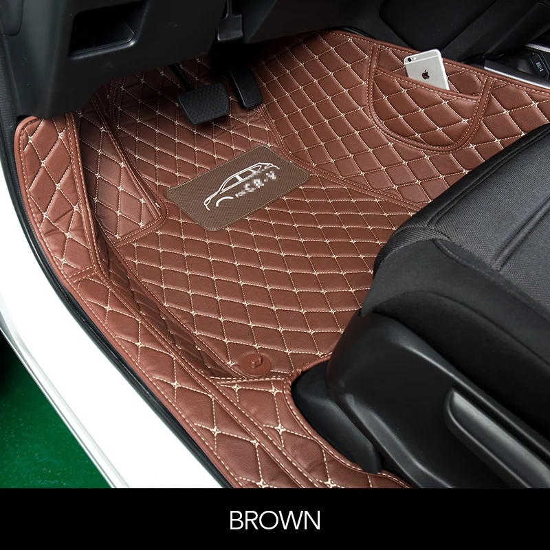 Amazon Custom Fit Luxury Xpe Leather Car Floor Mats 5d Nonslip