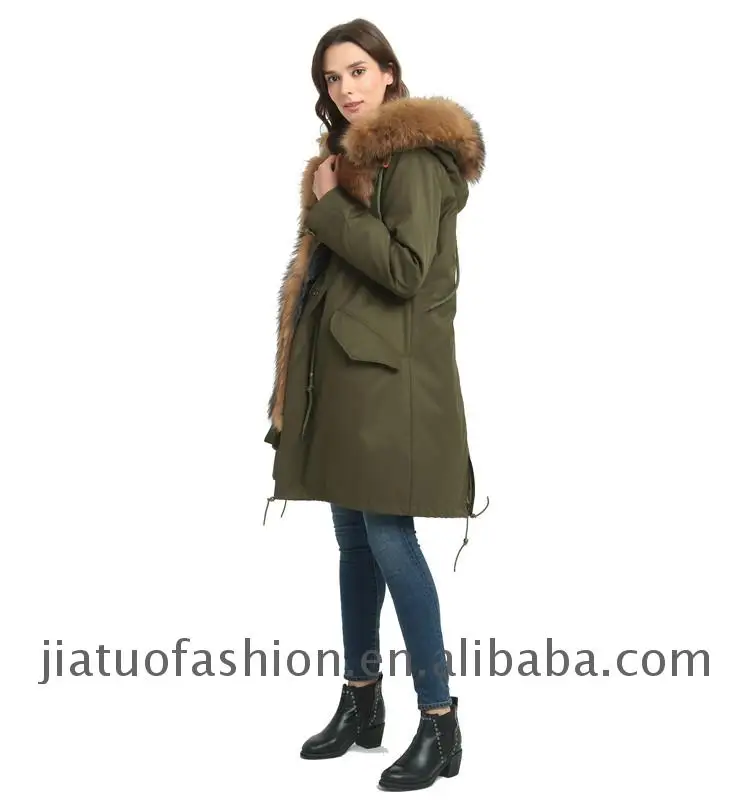 womens fishtail parka coats with fur hood