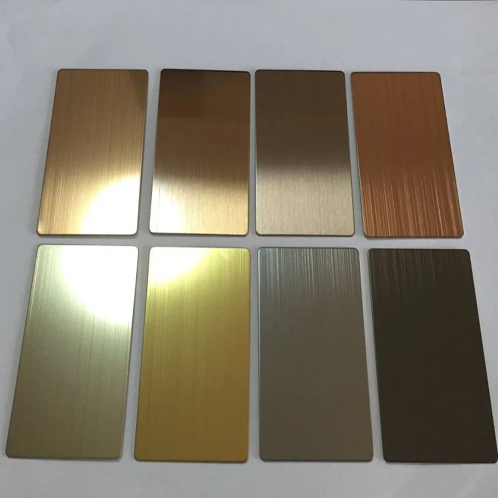 Алюминиевая композитная панель AISI 304 316 латунь
