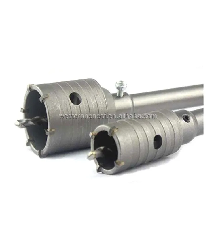 M16/m22 Sds Plus Hammer Drill Adaptor With Drill Bit Tct Concrete Drill