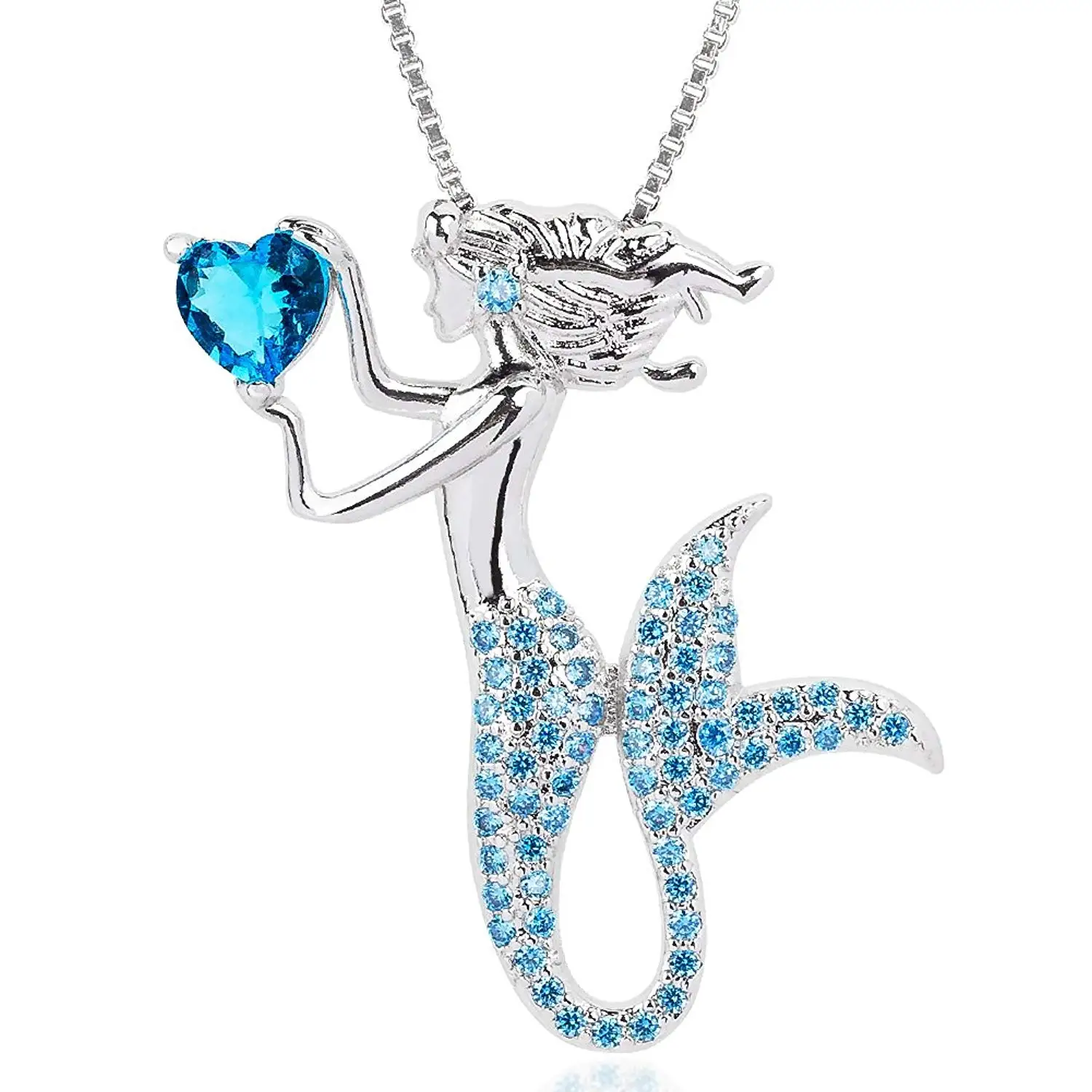 Cheap Mermaid Crystal Necklace, find Mermaid Crystal Necklace deals on ...