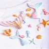 Factory Direct DIY Silicone Cake Mold Cake Decoration Mermaid Shaped Silicone Fondant Mold