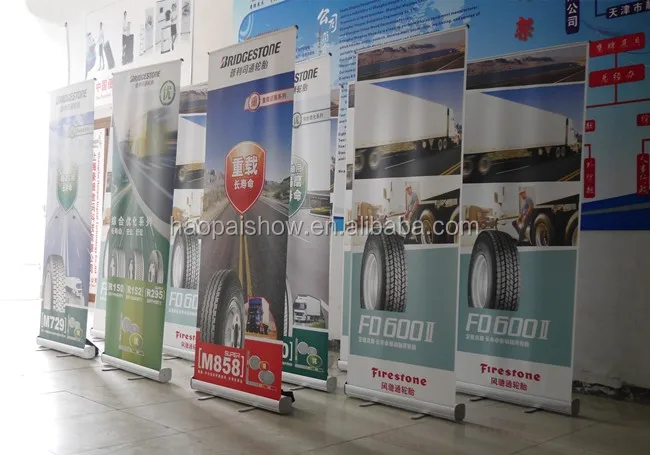aluminum roll up banner