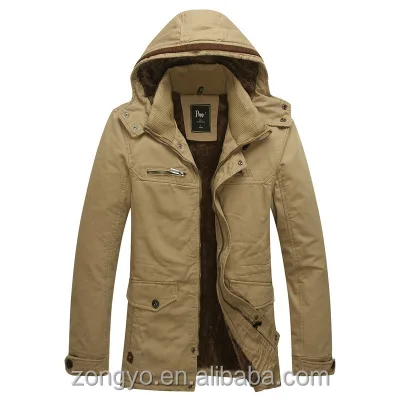 
Factory Cheap Windproof Warm Up Sport Fashion Design Inside Fur Mens Winter Jacket 