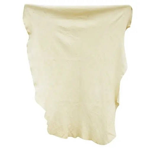 China Wholesale  Natural Car Cleaning Cloth Sheepskin Chamois Leather Quick Dry  Absorbent  Car Wash Towel