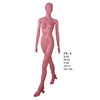 Full body abstract head art display female mannequins