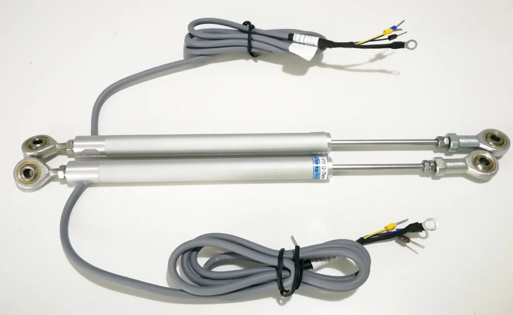 Linear Position Travel Sensor With Fisheye Connector Balljoint Stroke