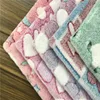 2 sides polyester offset print coral fleece fabric
