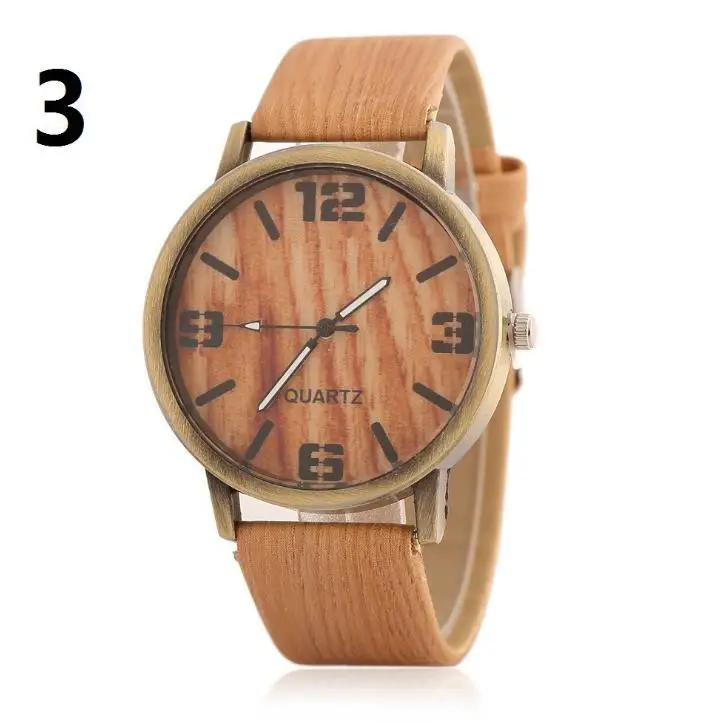 

Cheap Custom man women automatic quartz movement wood wrist watch, As picture shows